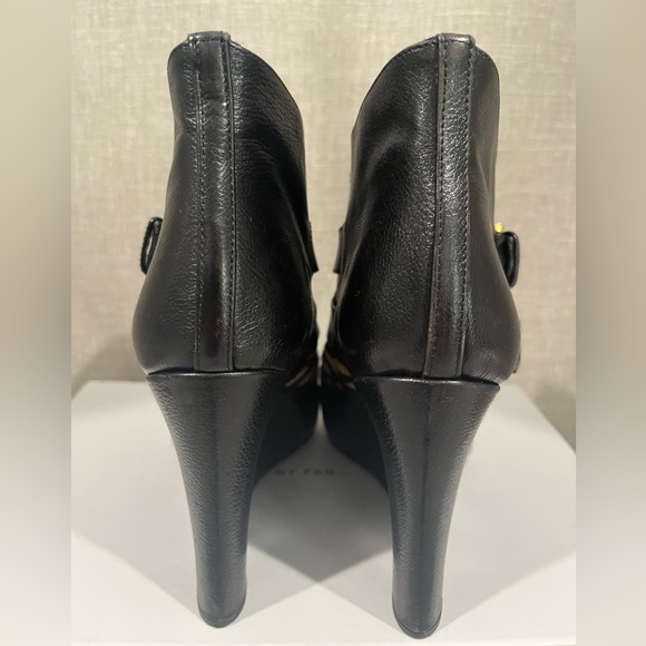 ππHOST PICKππDEREK LAM Marta Calf Hair Wedge Boots/Booties in US size 7. - Picture 9 of 14